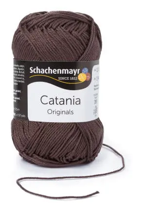 Włóczka Catania - zimny brąz | Ulubieniec klientów