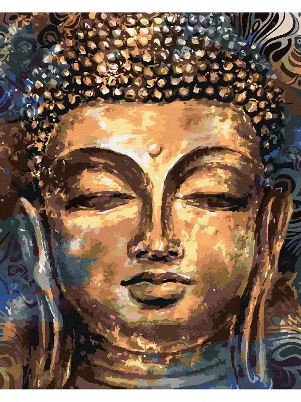 Kup teraz - Haft diamentowy - BUDDA Z OZDOBAMI