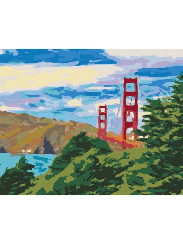 Bardzo popularny produkt | Haft diamentowy - SAN FRANCISCO