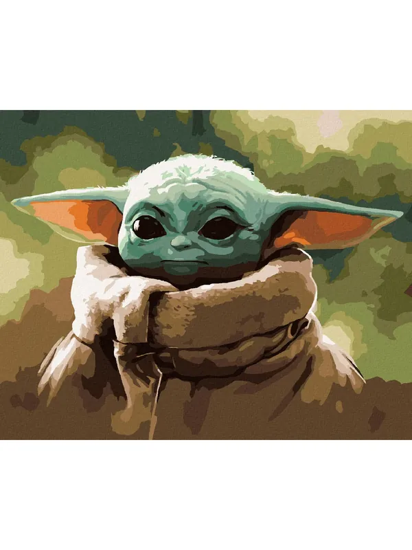 Jeszcze taniej | Haft diamentowy - BABY YODA