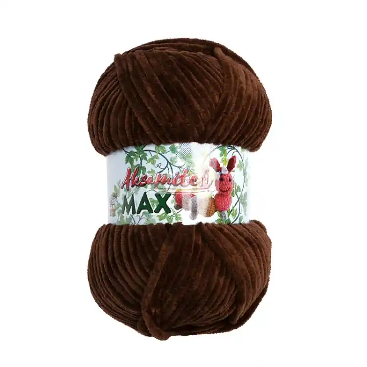 Oszczędź teraz | Włóczka Aksamitek MAX Opus 120m/100g 005 Brąz