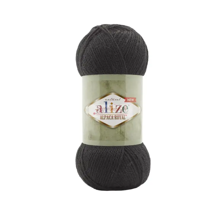 Szybka dostawa - Włóczka Alpaca Royal New Alize wełna 060 Czarny