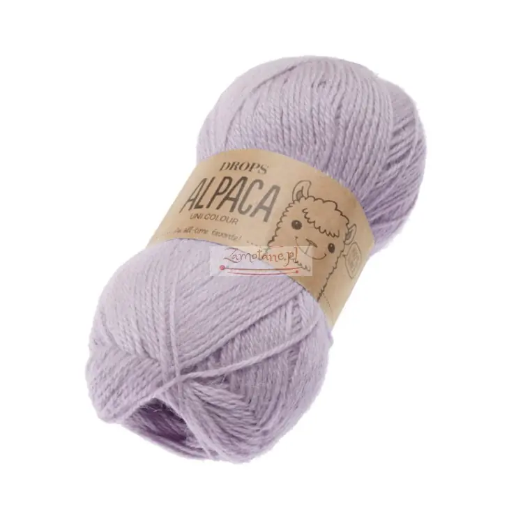 Włóczka Drops Alpaca 100% kol 4010 J. Lawendowy - Cena fabryczna