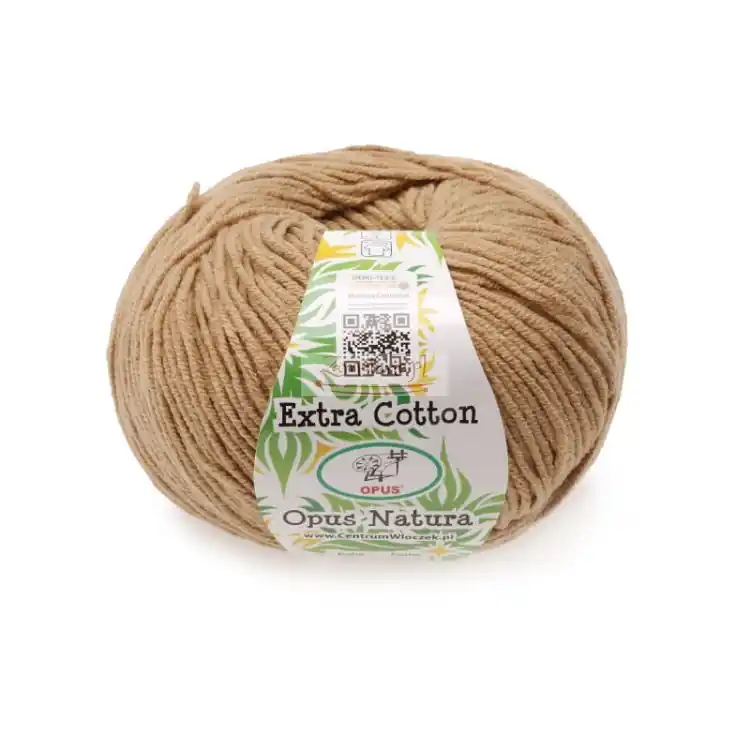 Włóczka Extra Cotton Opus bawełna 50g 823 Beżowy - W sprzedaży