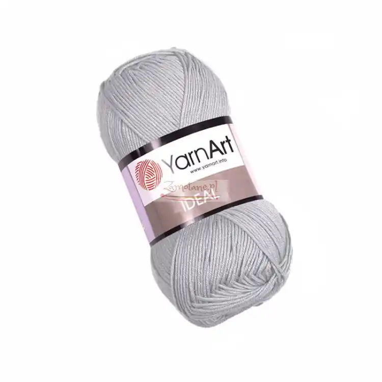 Bestseller | Włóczka YarnArt Ideal bawełna 244 Szary