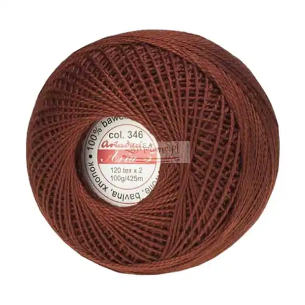Kordonek Ariadna Aria 5 kol. 346 J.Brązowy - Top oferta