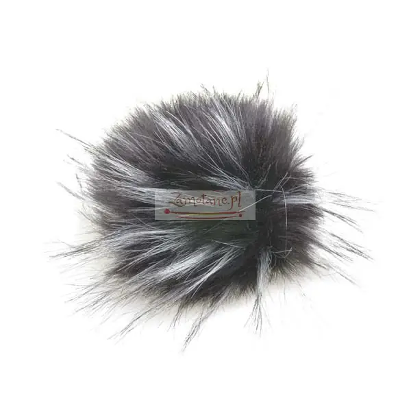 Świetna oferta | Pompon 26 Czarny Melanż
