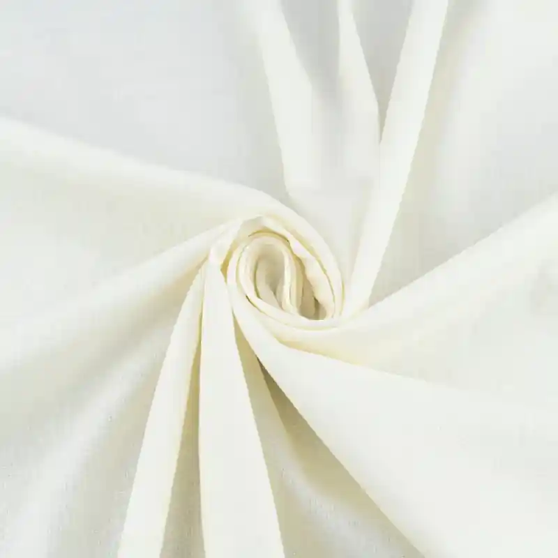 Tkanina len z wiskozą – kremowy 140 cm 230 g/m² - Nowość