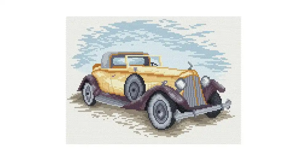 Najwyższa jakość - Wzór do haftu PDF - Packard 1105