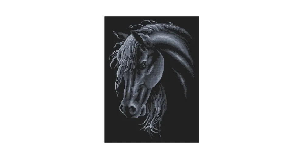 Wzór do haftu PDF - Koń kary - Oferta kończy się wkrótce