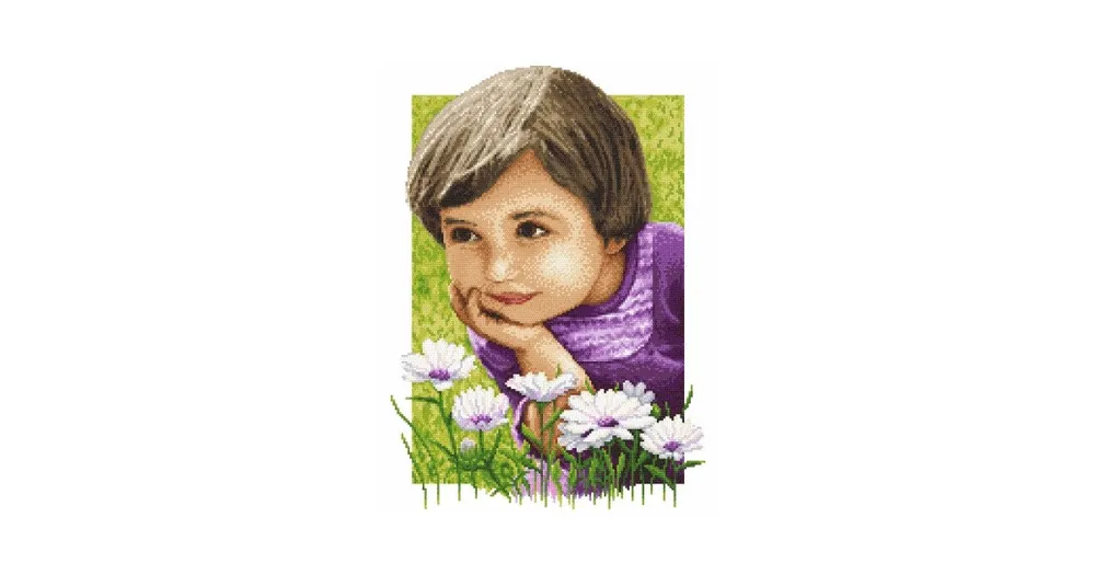Od ręki - Wzór do haftu PDF - Sielskie dzieciństwo