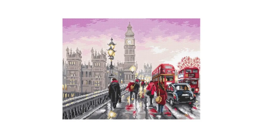 Premium | Zestaw do haftu - Westminster Bridge