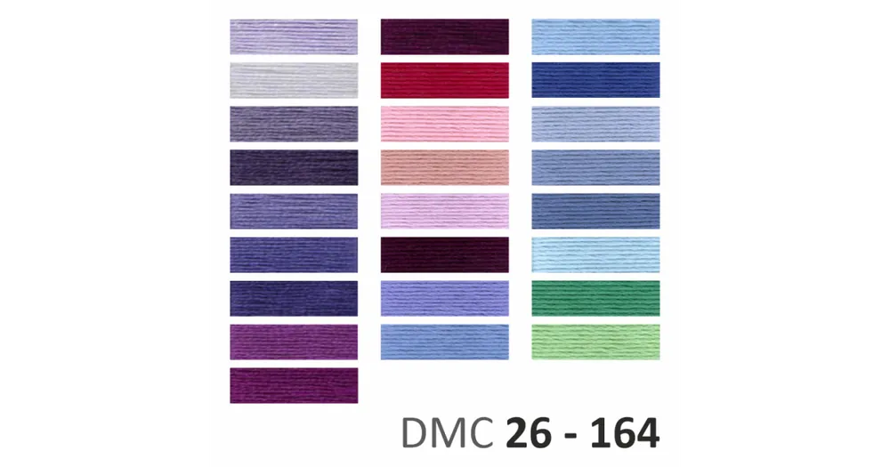Nie czekaj | Mulina DMC 26 - 164 - wybierz kolory