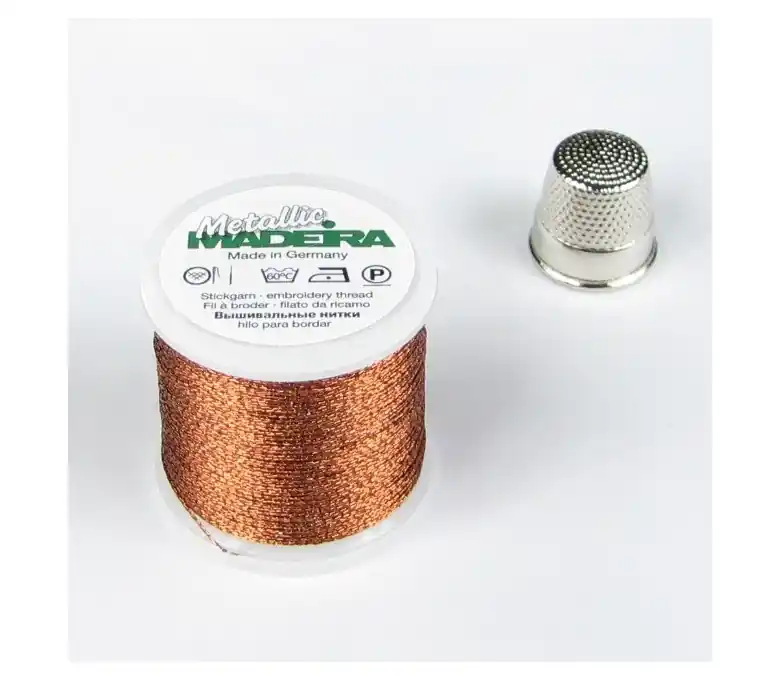 Madeira Metallic nr 12, kol. copper - Już w sprzedaży
