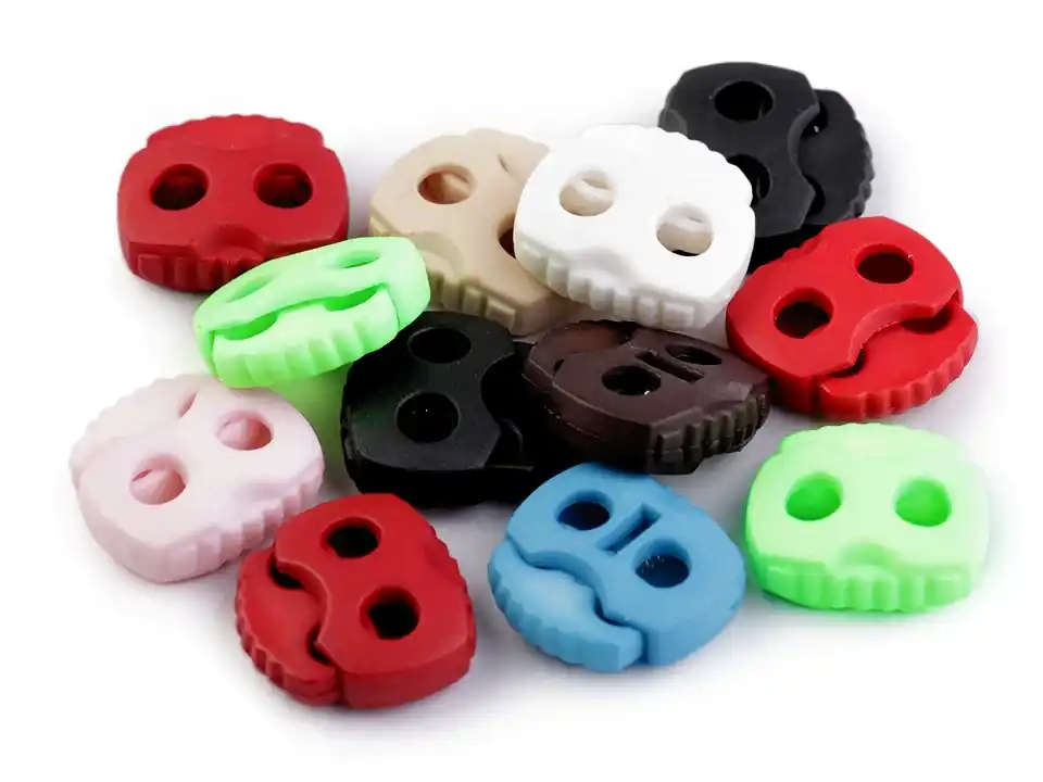 Dobra cena - Stopery z dwiema dziurkami 20x20 mm