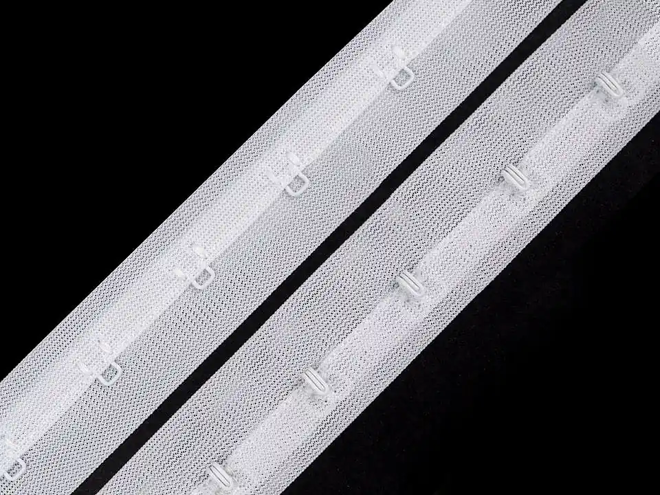 Haftki na taśmie poliestrowej szerokość 25mm jednorzędowe - Oszczędź