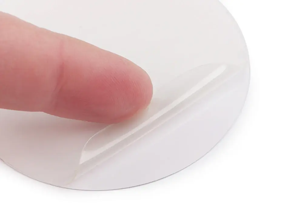 Łata samoprzylepna Ø6 cm transparentna | Okazja cenowa