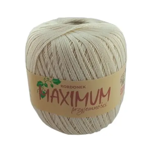 Oszczędź teraz - Kordonek Maximum Opus kolor 375 Naturalny