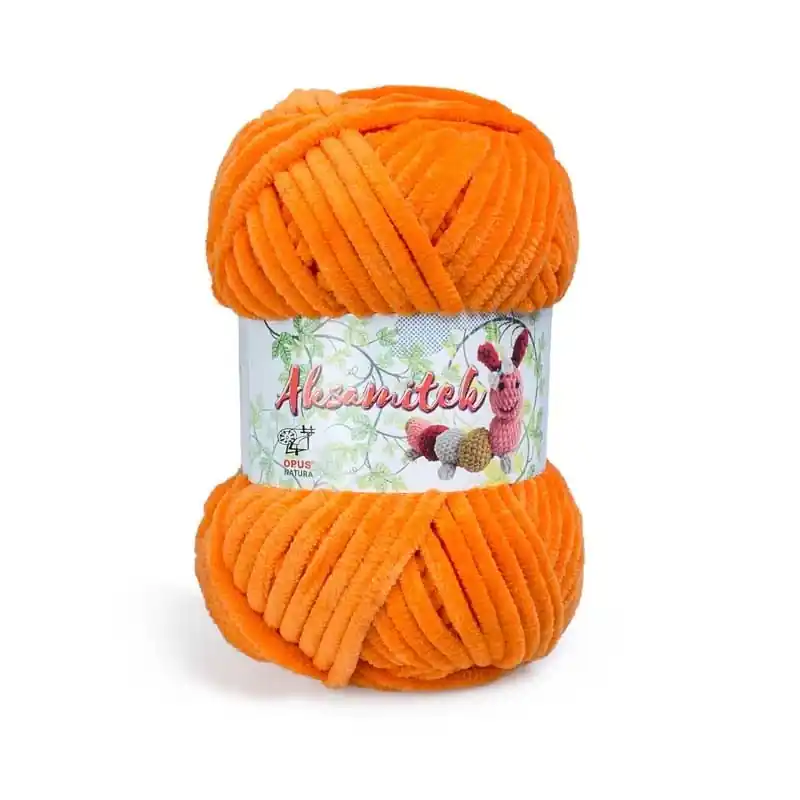 Świetna oferta | Aksamitek 1294 pomarańczowy Opus amigurimi