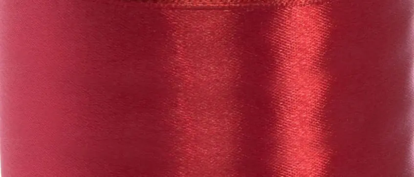 Darmowy zwrot - Wstążka satynowa 8056 bordo 6 mm 32 m