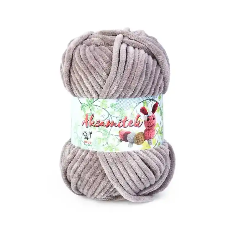 Aksamitek 1465 szary Opus amigurimi - Outlet