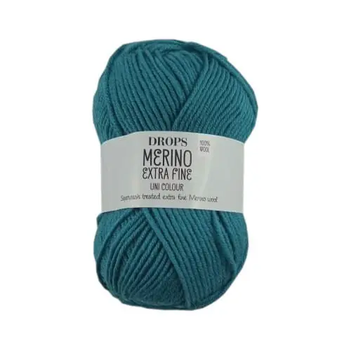 Bezpośrednio z fabryki | DROPS Merino Extra Fine 28 morski