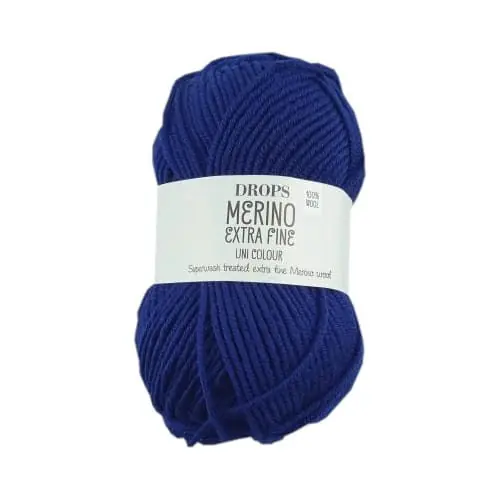 DROPS Merino Extra Fine 27 granatowy - Dodaj do koszyka