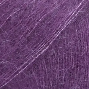 DROPS Kid-Silk 16 ciemny fiolet - jedwab i moher - Jakość premium