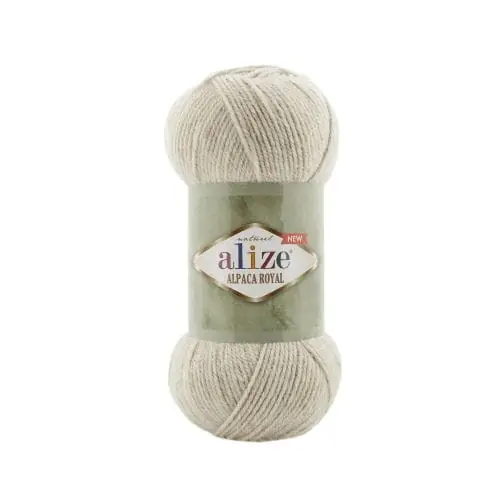 Alpaca Royal New 152 - ECRU - ALIZE - Nowość