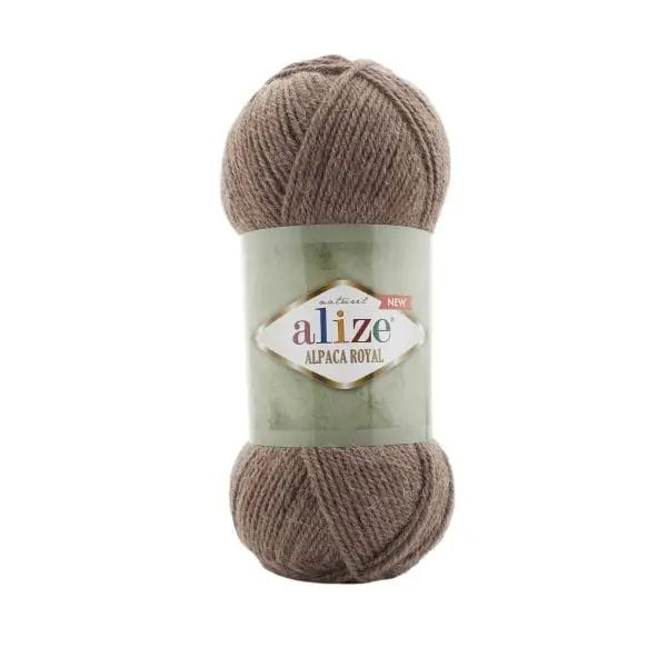 Alpaca Royal New 688 - BRĄZOWY - ALIZE | Nowa pozycja w ofercie