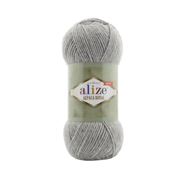 Spiesz się - Alpaca Royal New 21 - JASNY SZARY - ALIZE