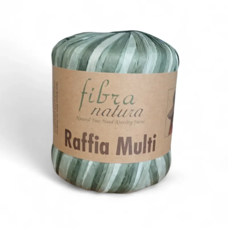 Okazja - Raffia Multi Fibra Natura 24 Khaki 40g/80m