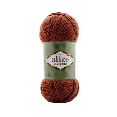 Alpaca Royal New 597 - CIEMNY RUDY - ALIZE | Kup dziś
