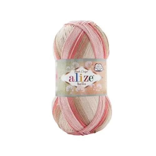 Produkt ceniony przez klientów - Bella Batik 5970 odcienie beżu i różu 100 g