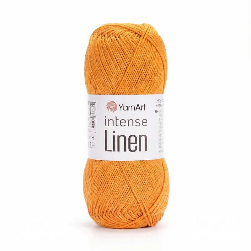 Intense Linen 4116 Dyniowy - YarnArt | Promocja kończy się wkrótce