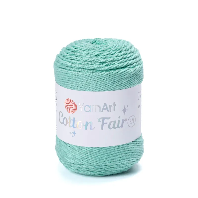Cotton Fair 8/4 cienka bawełna 5566 Mięta - Od ręki
