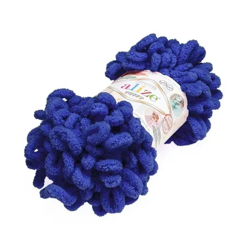 Włóczka dziecięca Alize Puffy nr 360 granatowy - Nowość