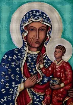 Zestaw do haftu Matka Boska Częstochowska (7154) - Hit sprzedaży