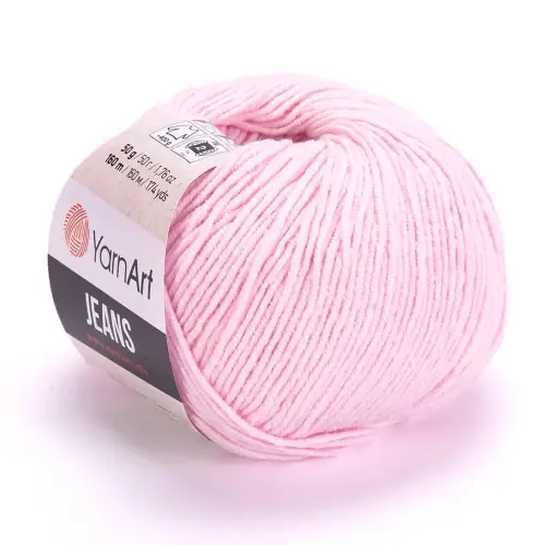 Zamów online - Włóczka YarnArt Jeans nr 74 jasny róż