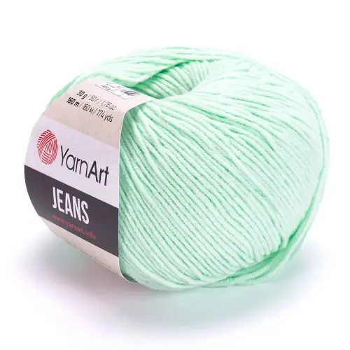 Bestseller - Włóczka YarnArt Jeans nr 79 miętowy