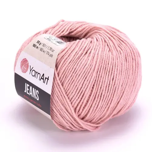 Bezpośrednio od producenta | Włóczka YarnArt Jeans nr 83 brudny róż