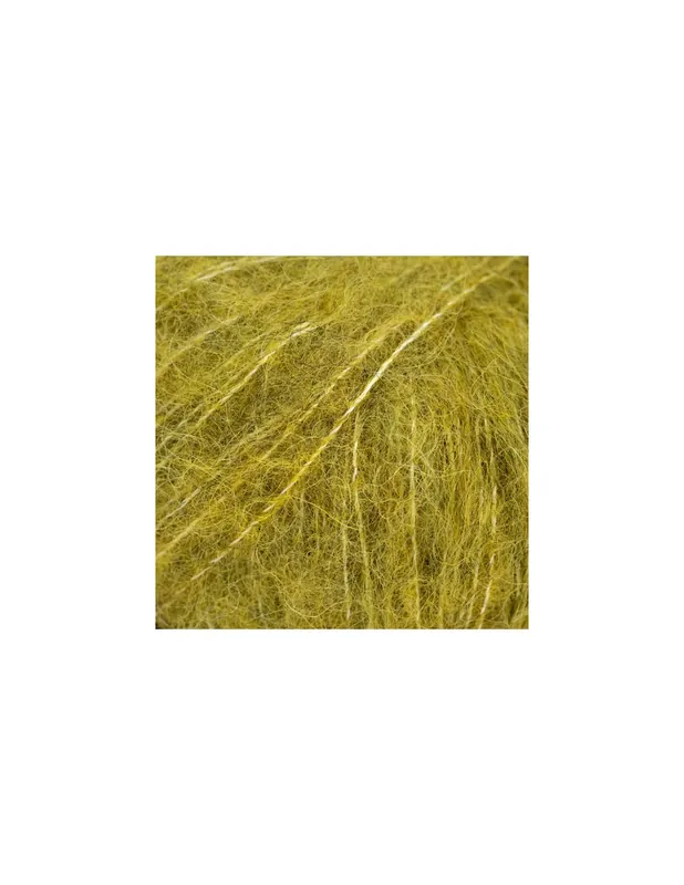 Jakość premium - Włóczka Brushed Alpaca Silk oliwkowa