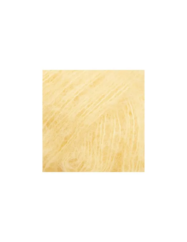 Bardzo popularny produkt | Włóczka Brushed Alpaca Silk żółta