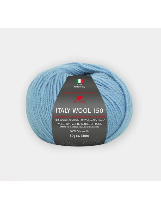 Łatwy zwrot - Włóczka Italy Wool 150 niebieska