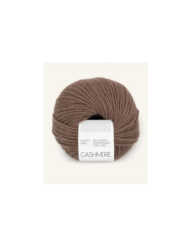 Zamów online - Włóczka Cashmere brązowo-szary