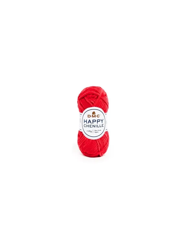 Włóczka Happy Chenille czerwona - Popularny produkt