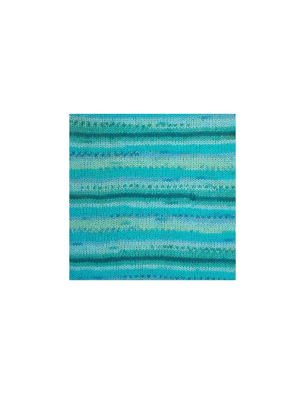 Kup online - Włóczka Fabel print - blue lagoon