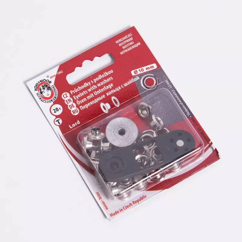 Nowość w ofercie - KOH-I-NOOR Oczka 5 mm srebrne