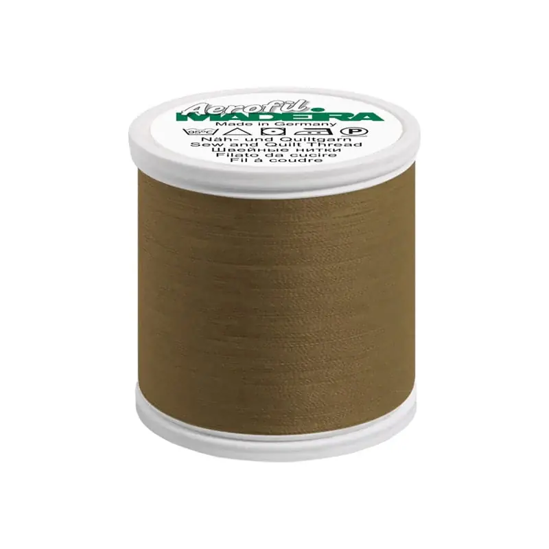 Bardzo popularny produkt - Nici Madeira Aerofil 120 100mb 9906 ciemnozłoty