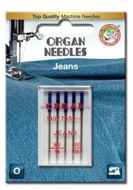3123 Igły półpłaskie Organ Jeans MIX rozmiary 90, 100 | Hit